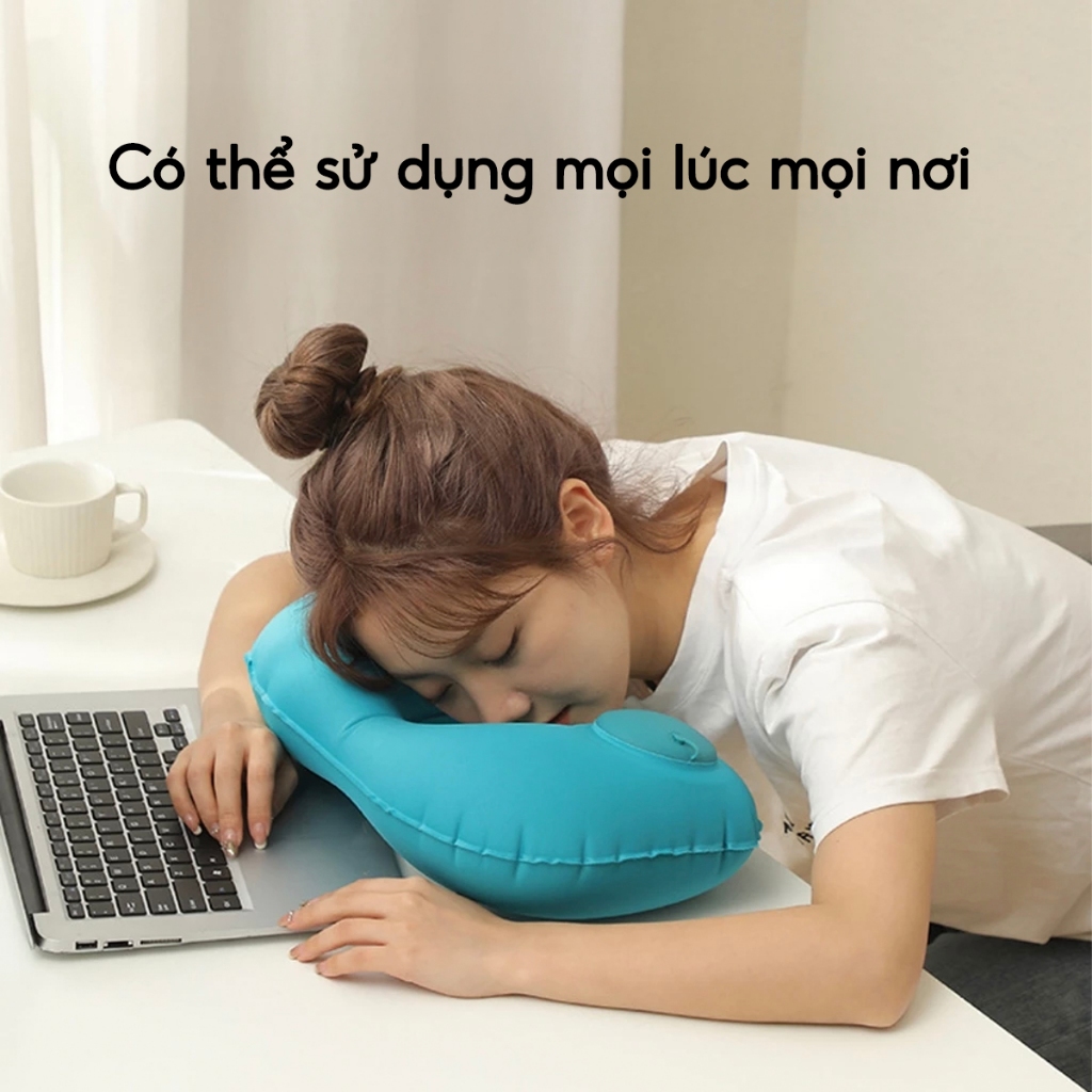 Gối Cổ Bơm Hơi