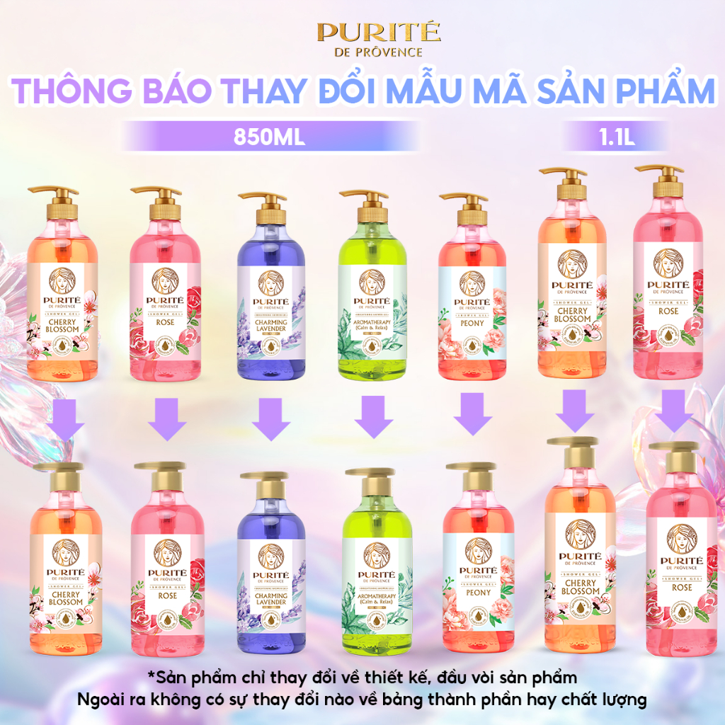 Sữa Tắm Purité