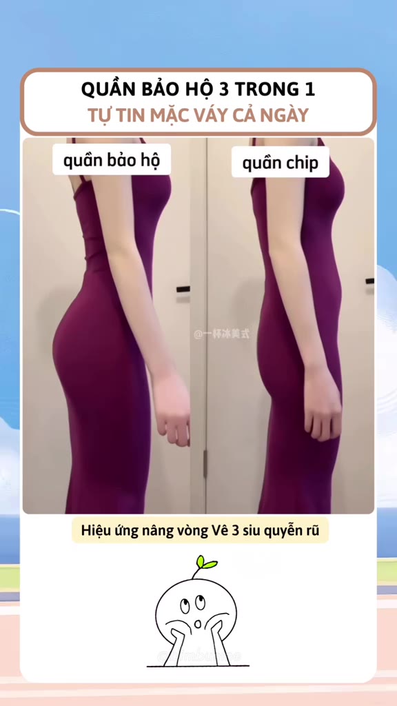 Quần Mặc Váy AMYBRA V8205