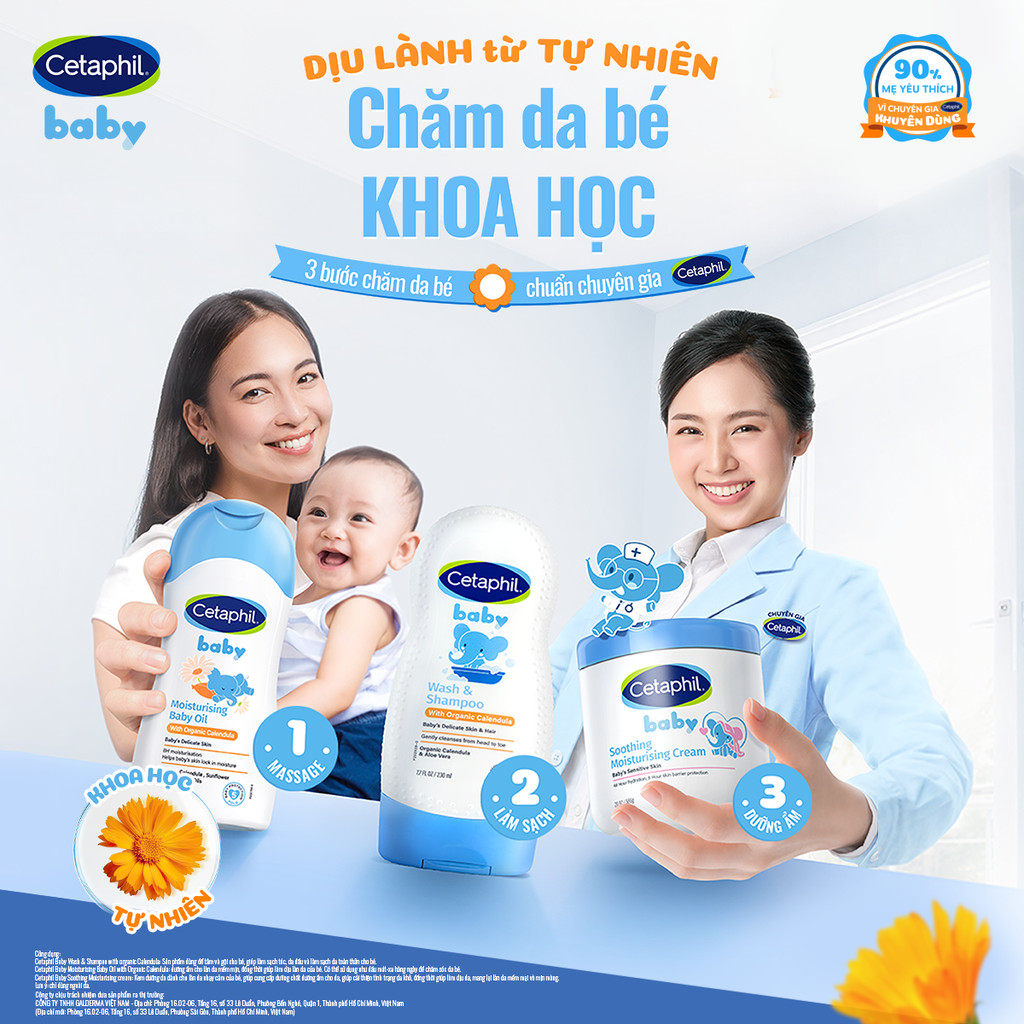 Cetaphil Baby Calendula 400ml