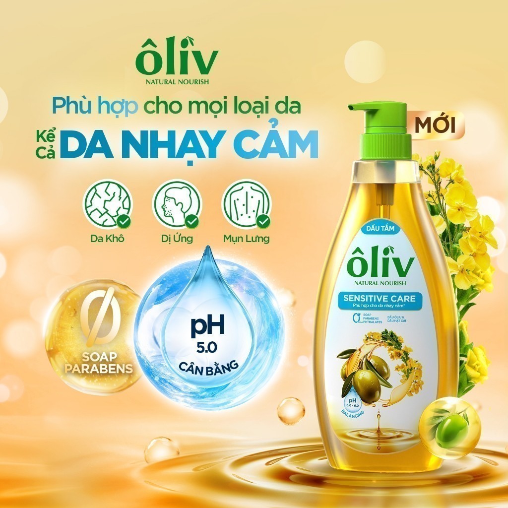 Dầu Tắm Ôliv