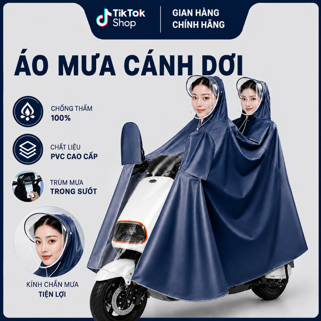 Áo Mưa Trong Suốt