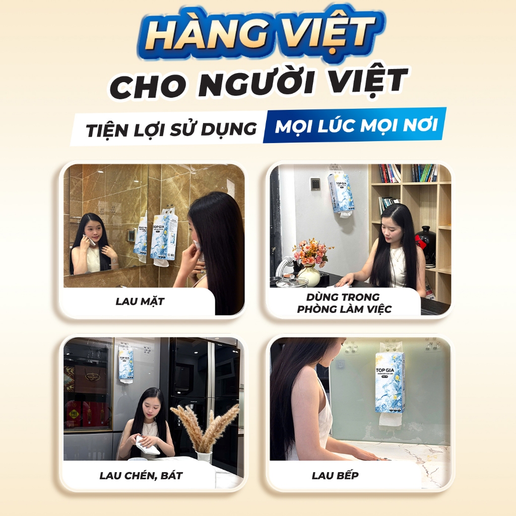 Khăn giấy TopGia Mộc an