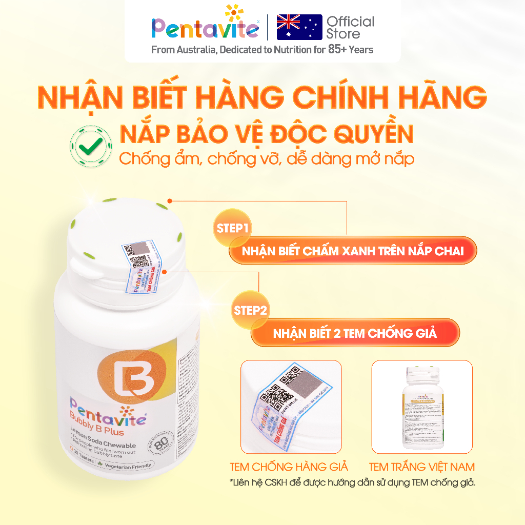 Pentavite Bubbly B Plus