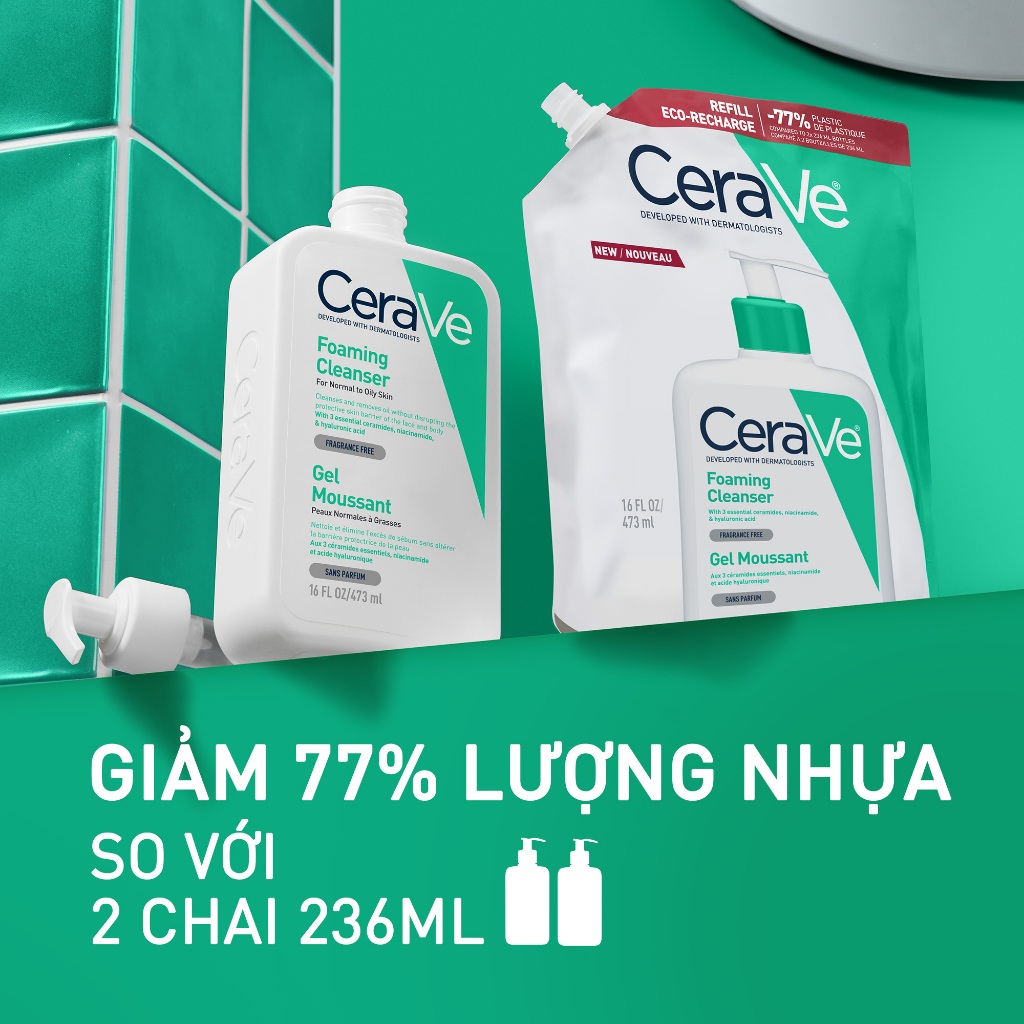CeraVe Foaming Cleanser Refill