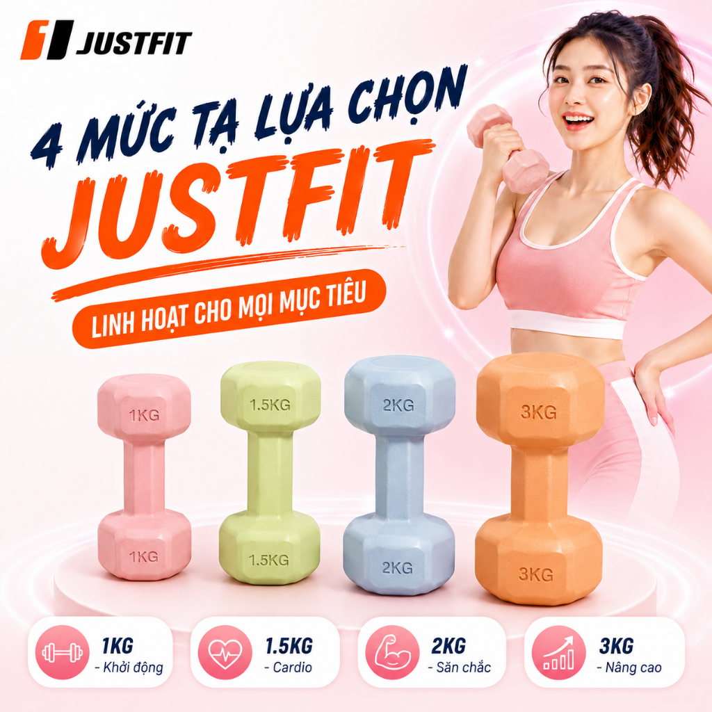 Tạ tay JUSTFIT