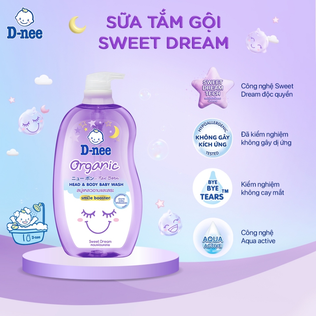 Sữa tắm gội D-nee