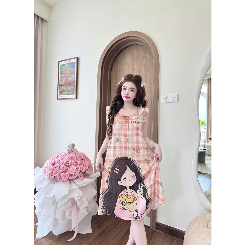 Đầm ngủ Vy Linh S1318