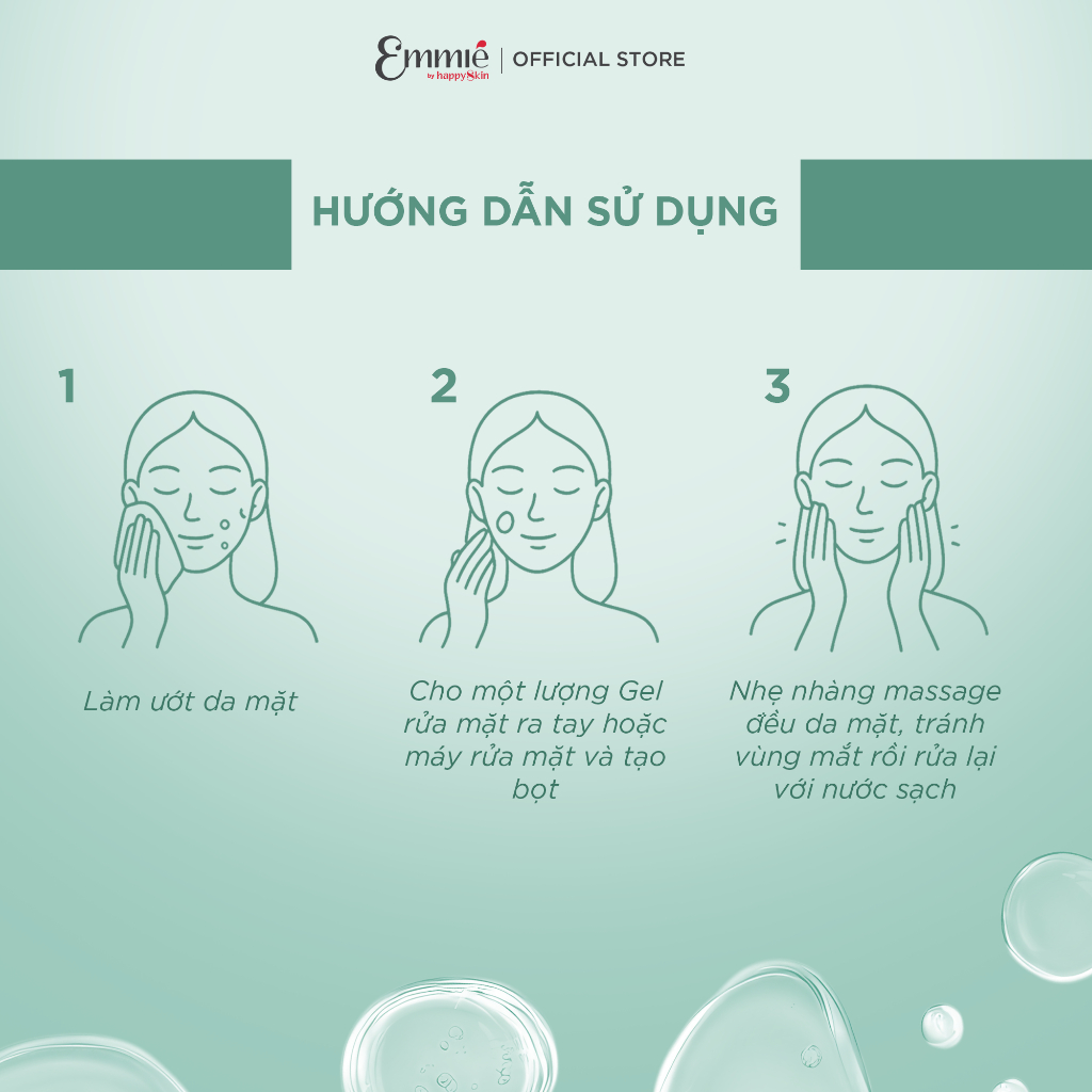 Emmié Combo Gel Rửa Mặt B5 & BHA