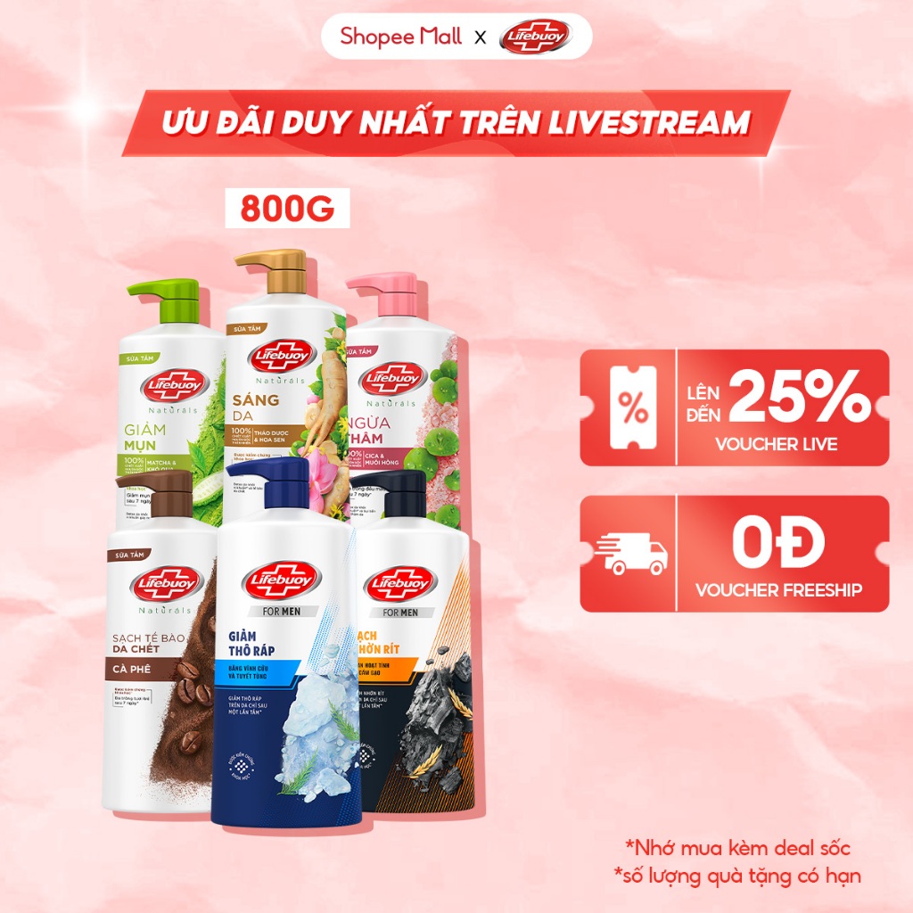 Sữa tắm Lifebuoy Detox