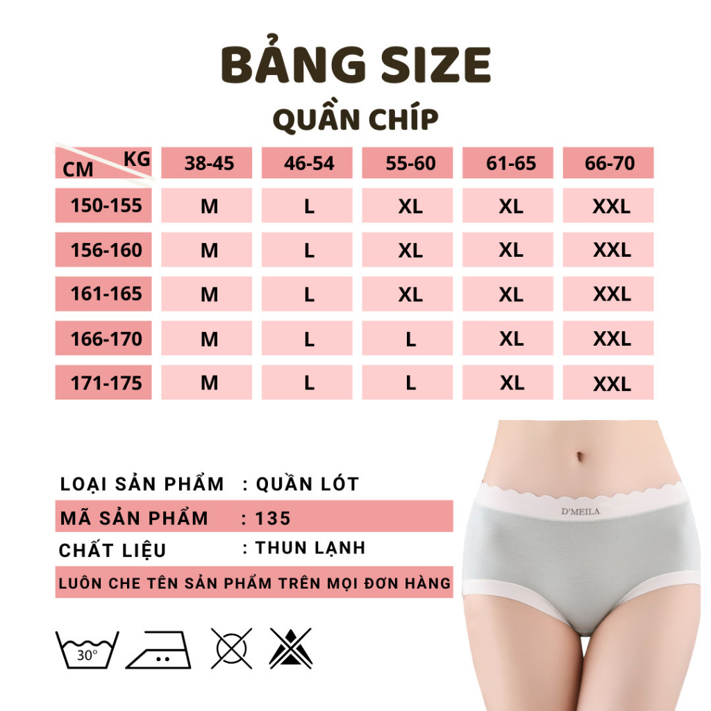 Quần lót nữ BRALUNE