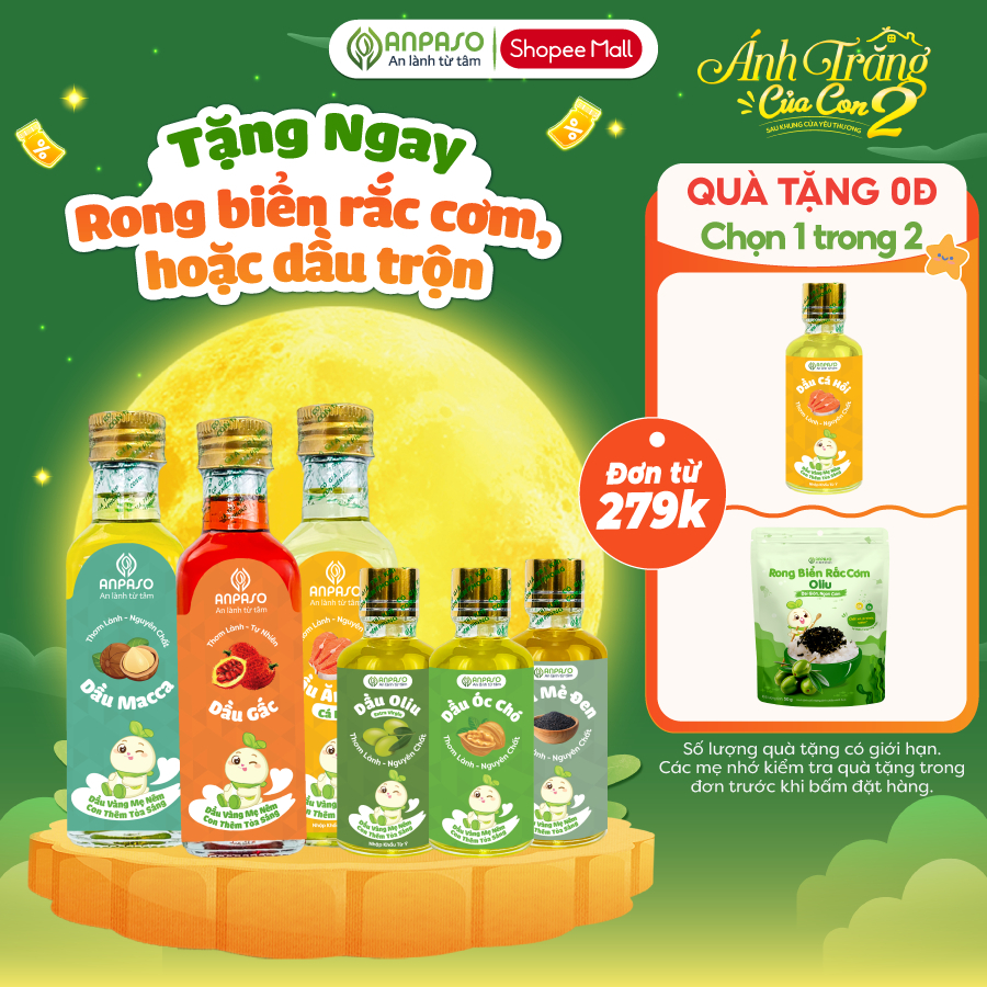 Dầu ăn dặm Anpaso
