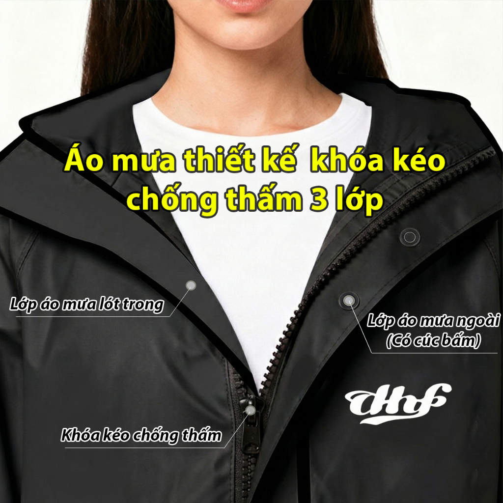 Áo Mưa DHF Phi Hành Gia