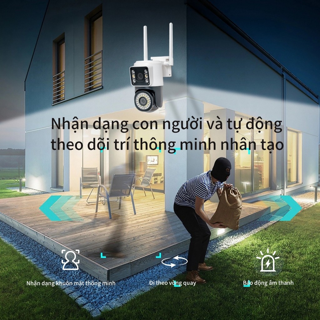Camera Ngoài Trời V360PRO