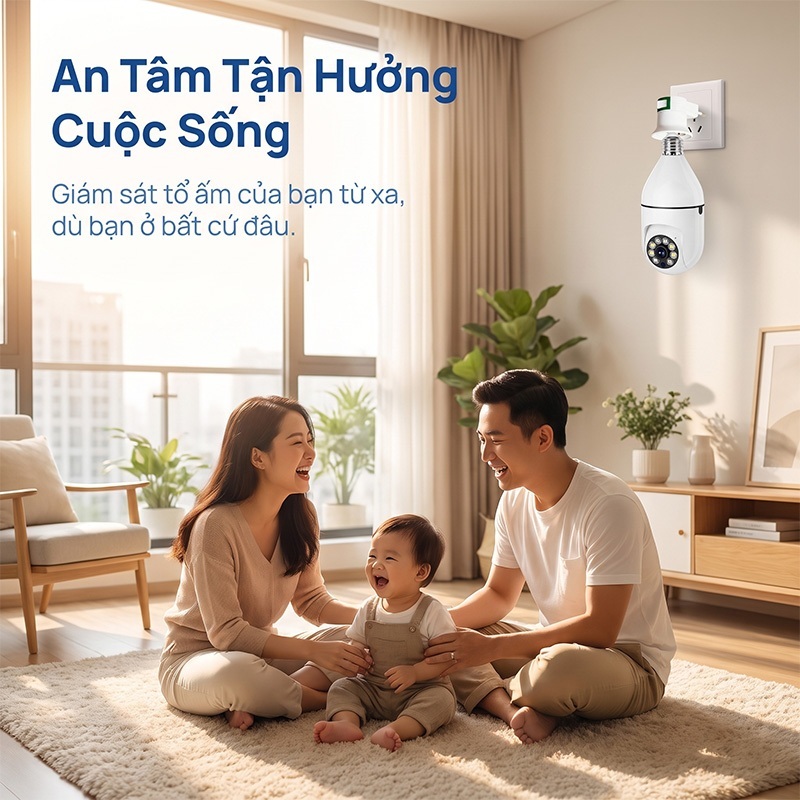 Camera Bóng Đèn V380