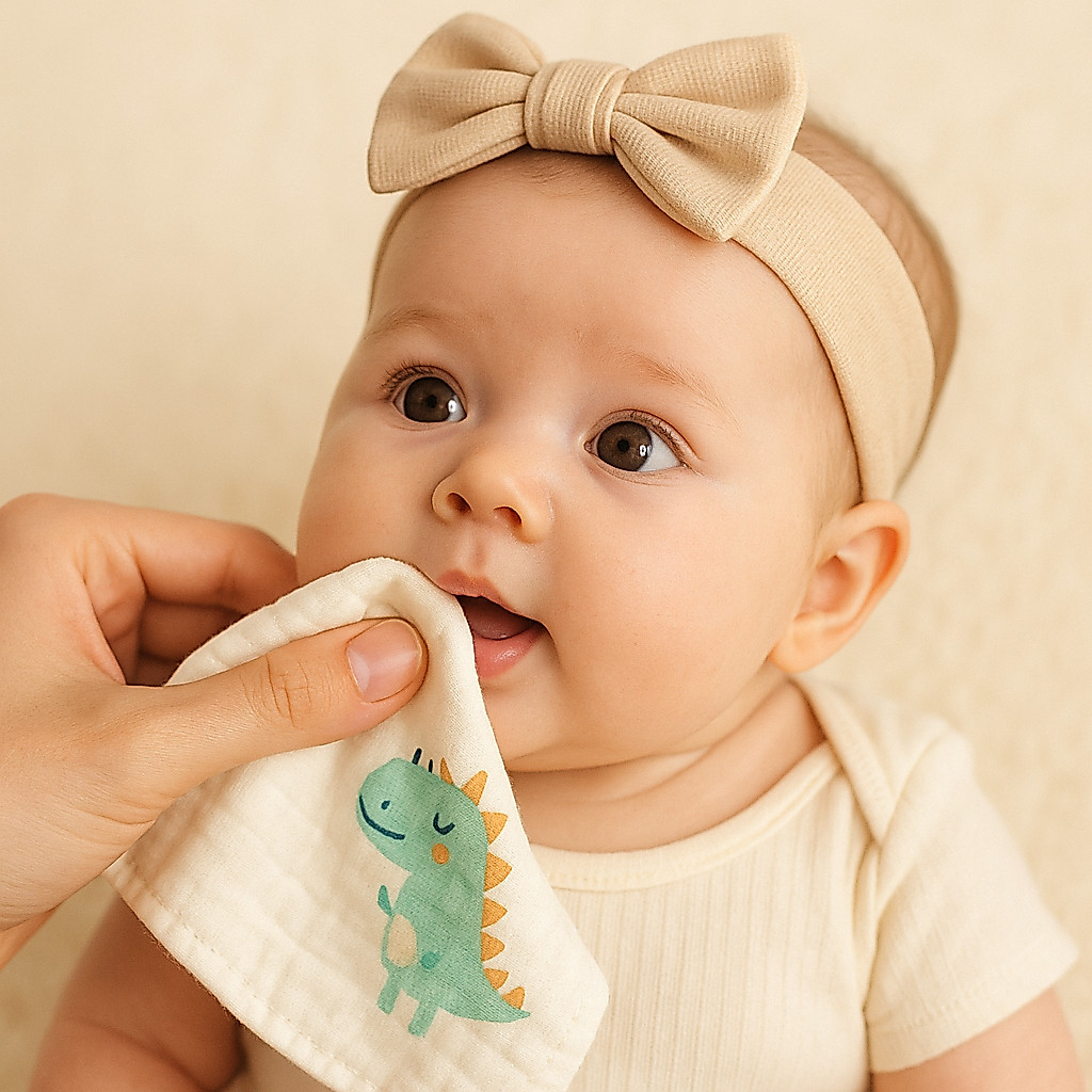 Khăn Sữa Muslin Doomi Baby