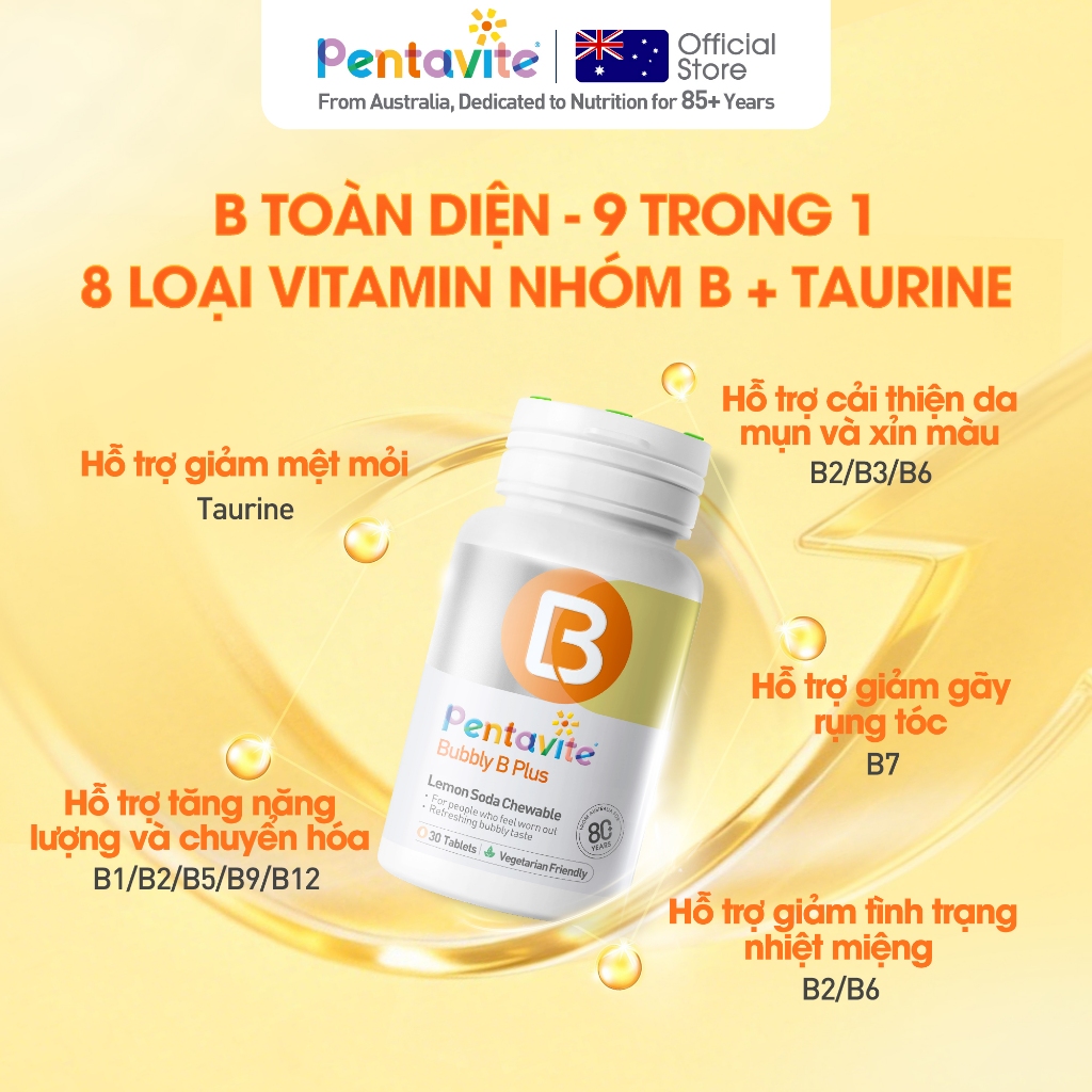 Pentavite Bubbly B Plus