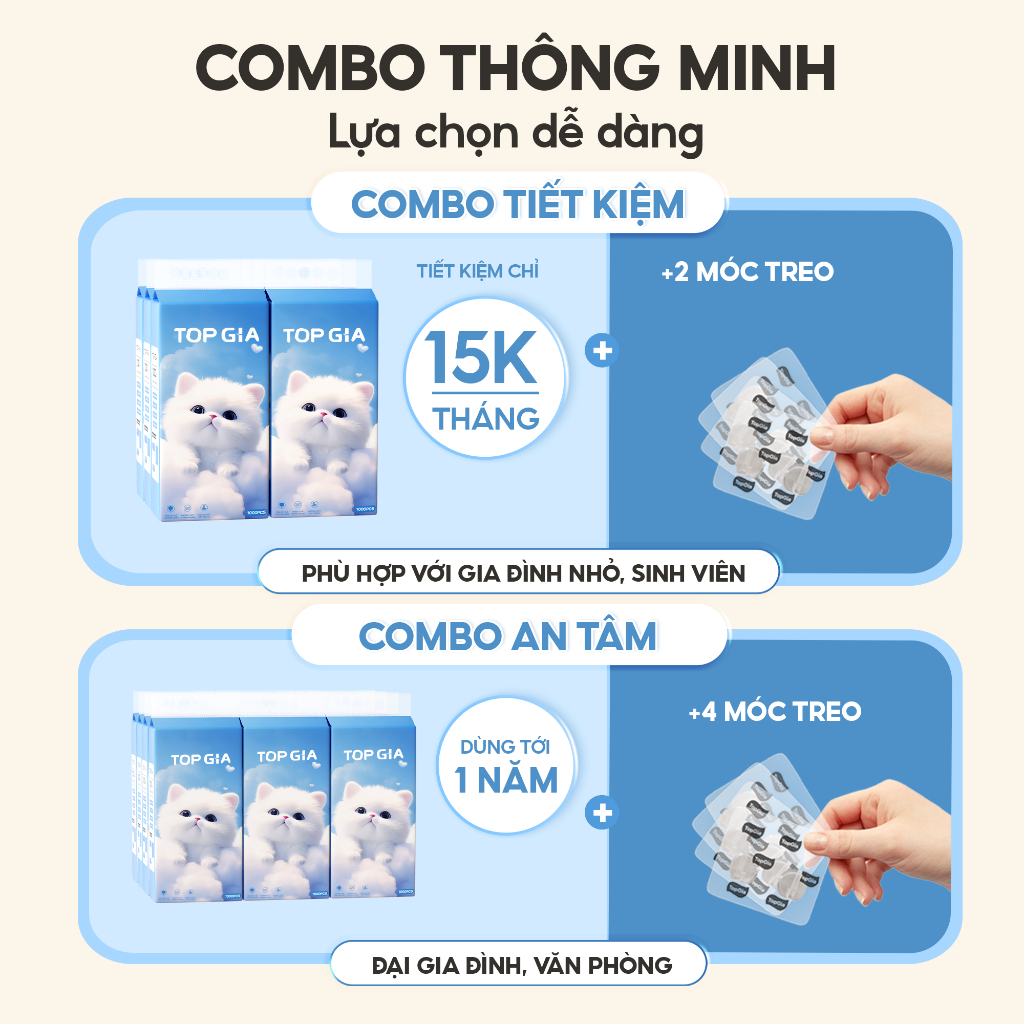 Khăn giấy Top Gia GiaGia