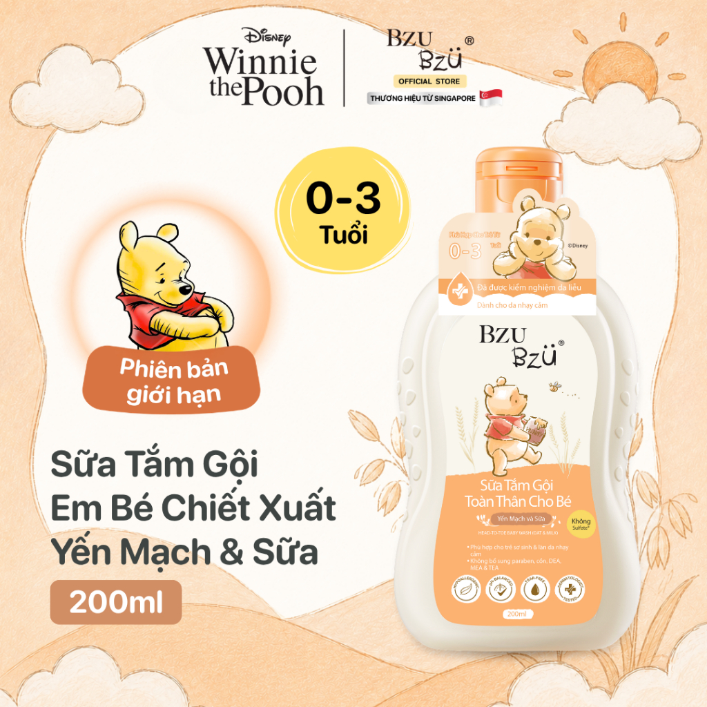 BZU BZU Head-to-Toe Baby Wash
