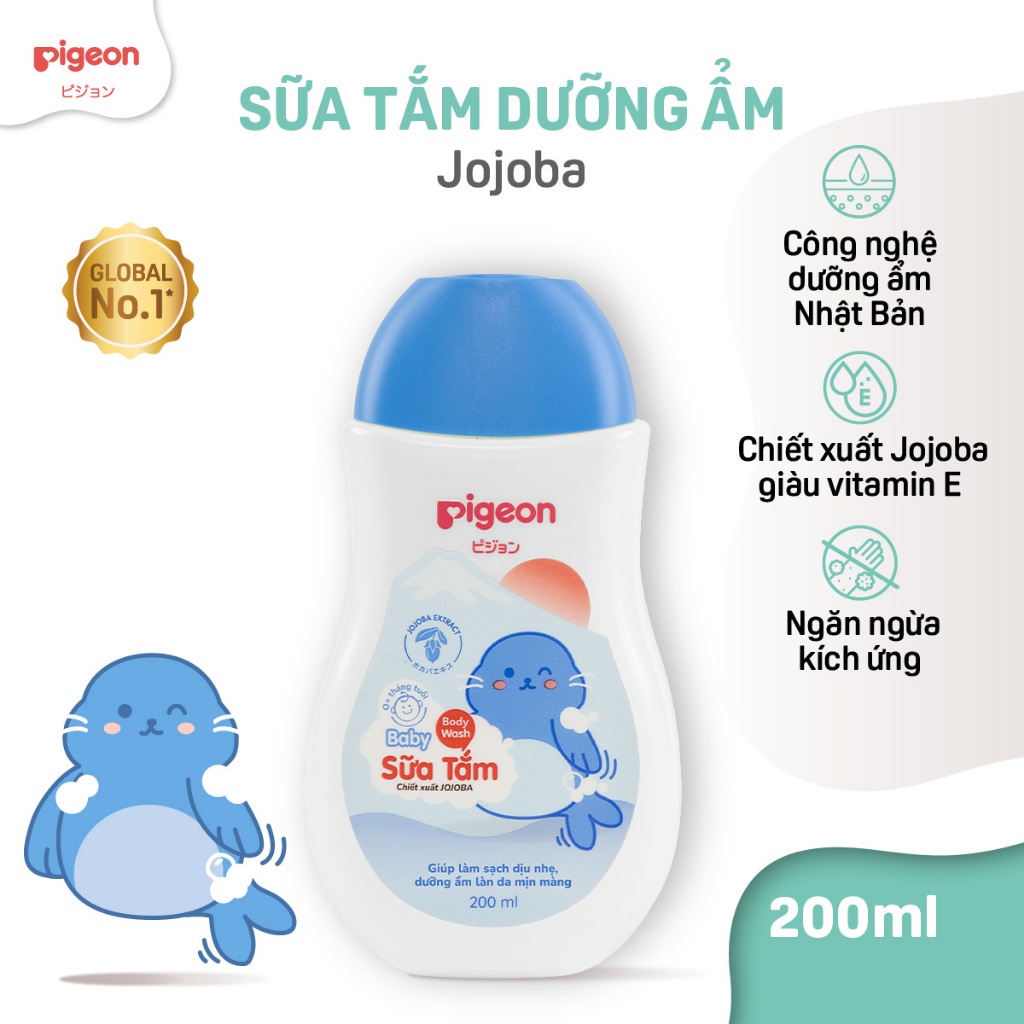 Pigeon Baby Wash 2 in 1 200ml