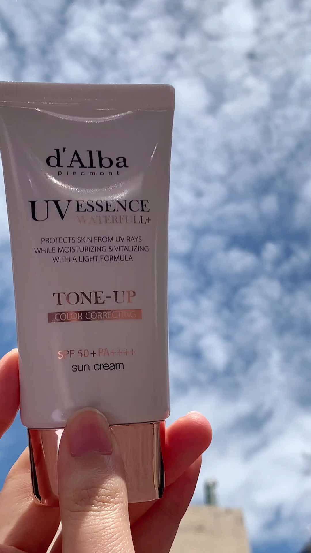 d'Alba Waterfull Tone-Up Sun Cream