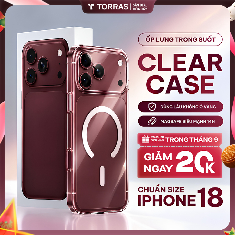 Ốp lưng TORRAS Clear