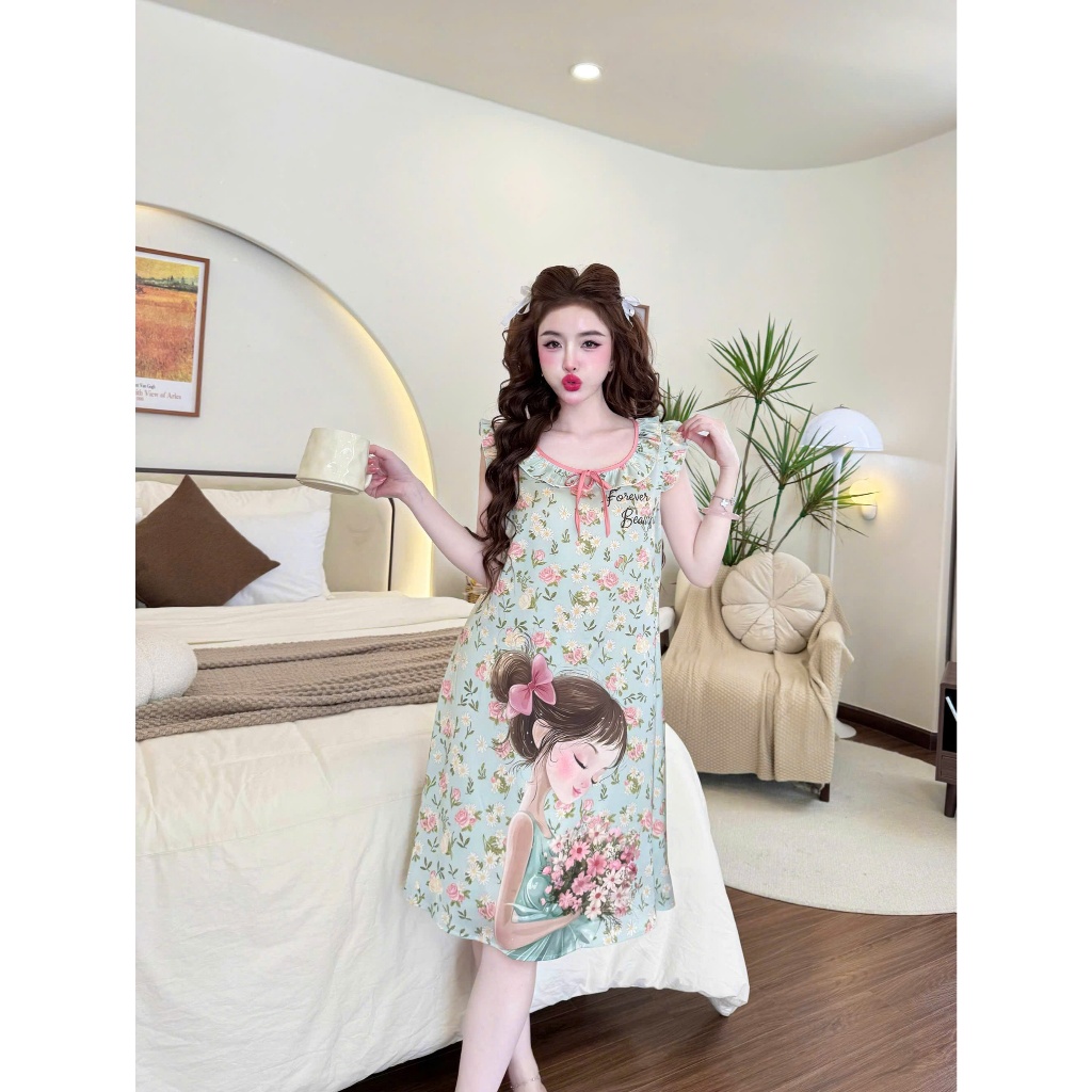 Đầm ngủ Vy Linh S1318