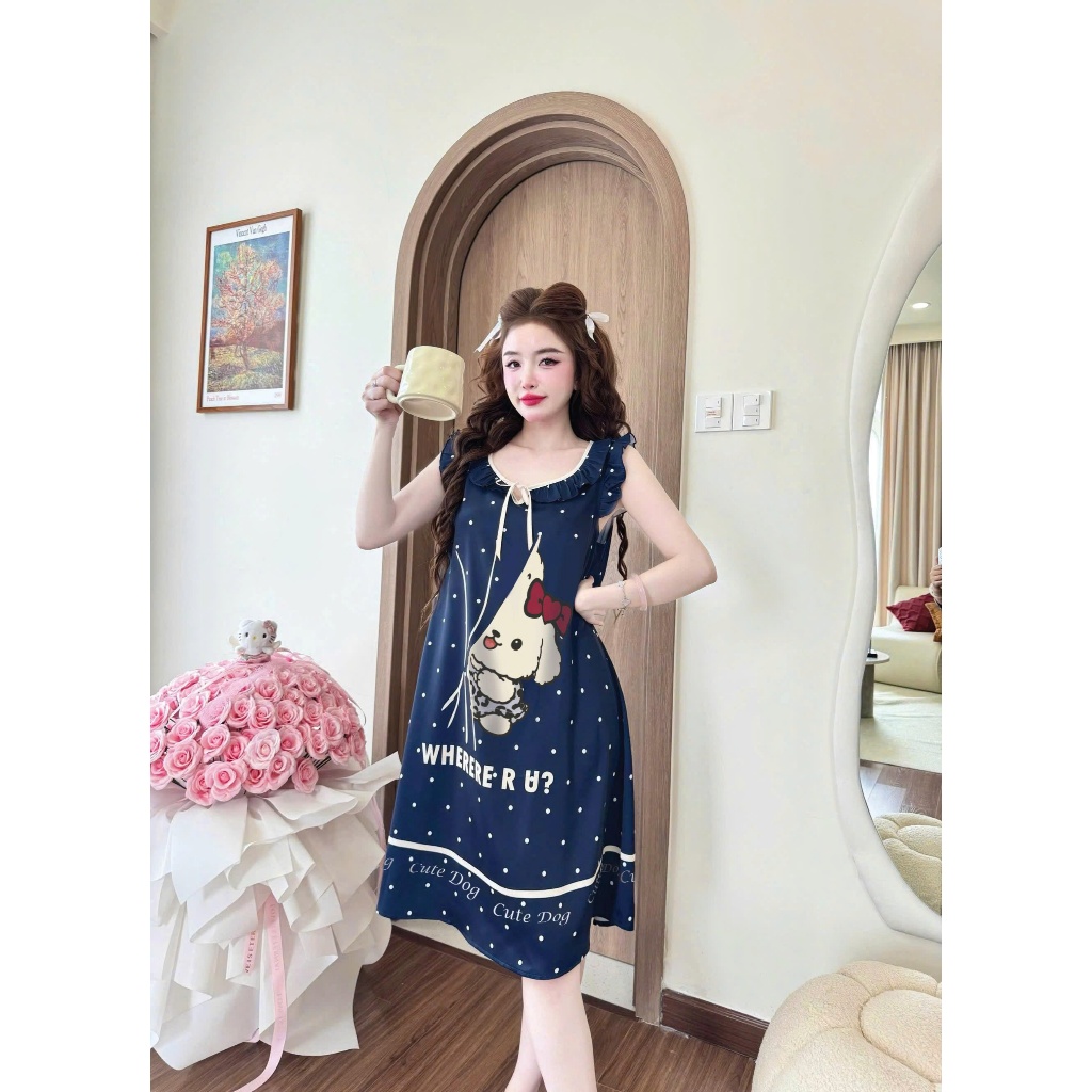 Đầm ngủ Vy Linh S1318