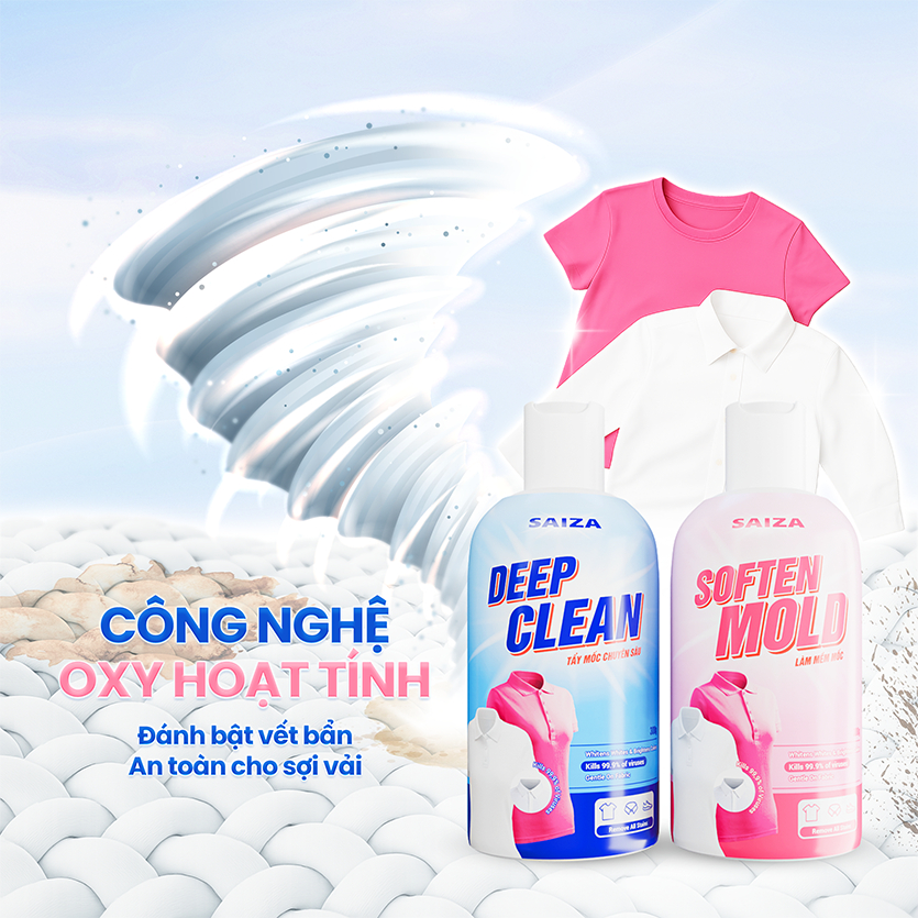 Bộ Tẩy Mốc SAIZA