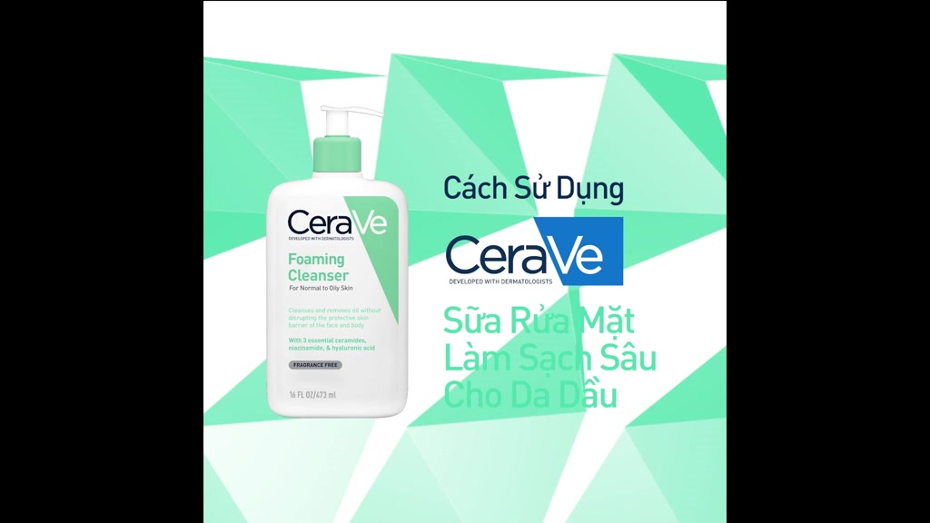 CeraVe Foaming Facial Cleanser