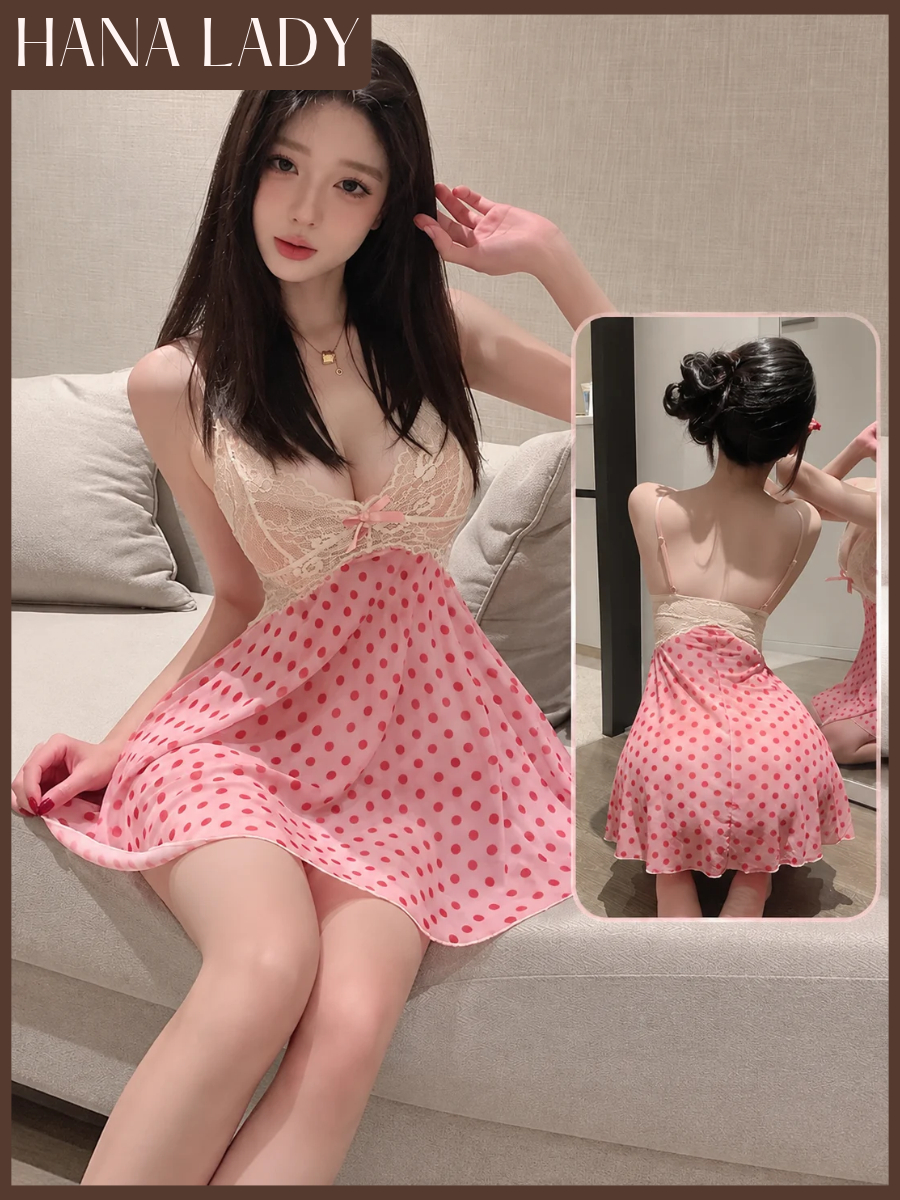 Váy Ngủ Ren Hana Lady VN677