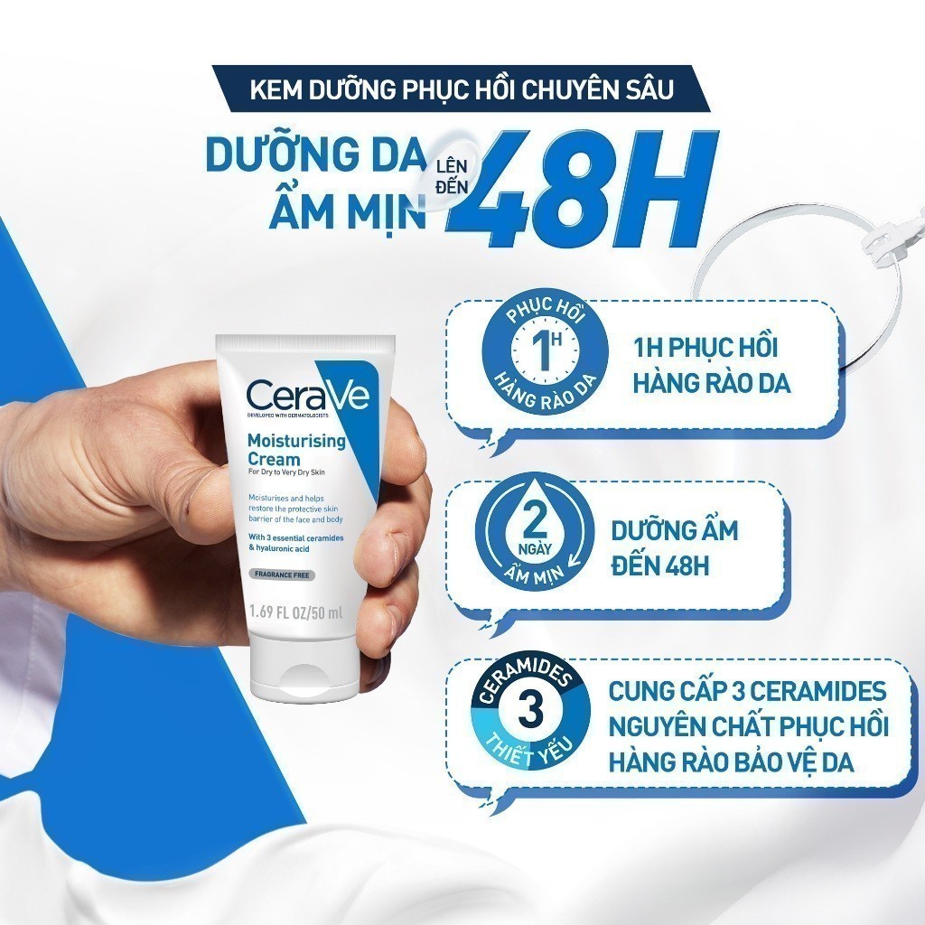 CeraVe Moisturising Cream 50ml