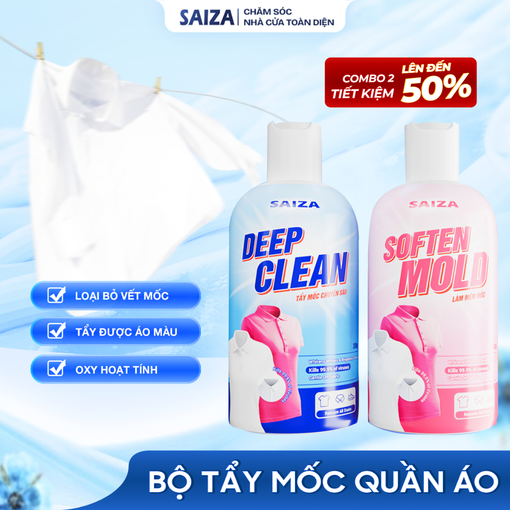 Bộ Tẩy Mốc SAIZA