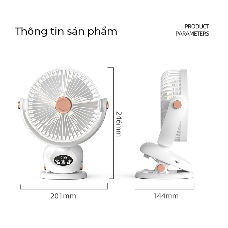 Quạt Kẹp NKC20