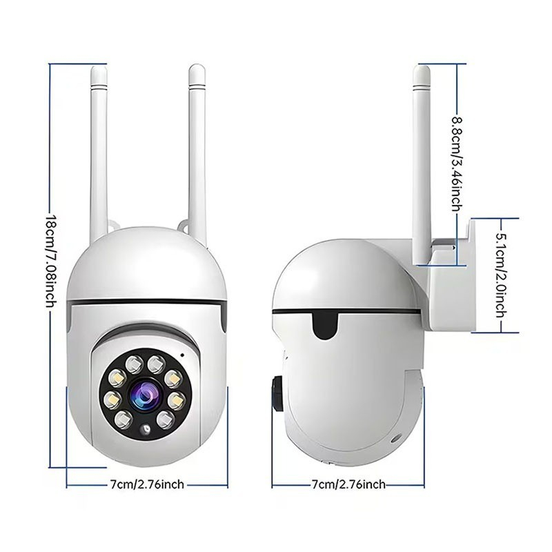 Camera WiFi PTZ 1080P