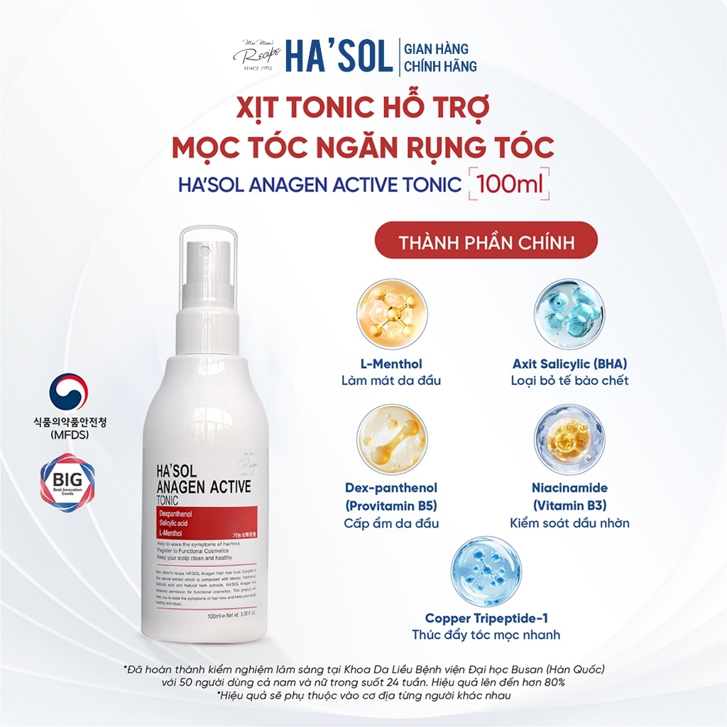 HA’SOL Anagen Active Tonic