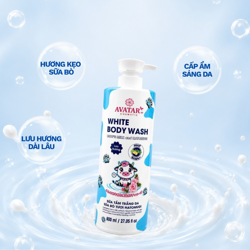 Sữa Tắm Avatar White Body Wash
