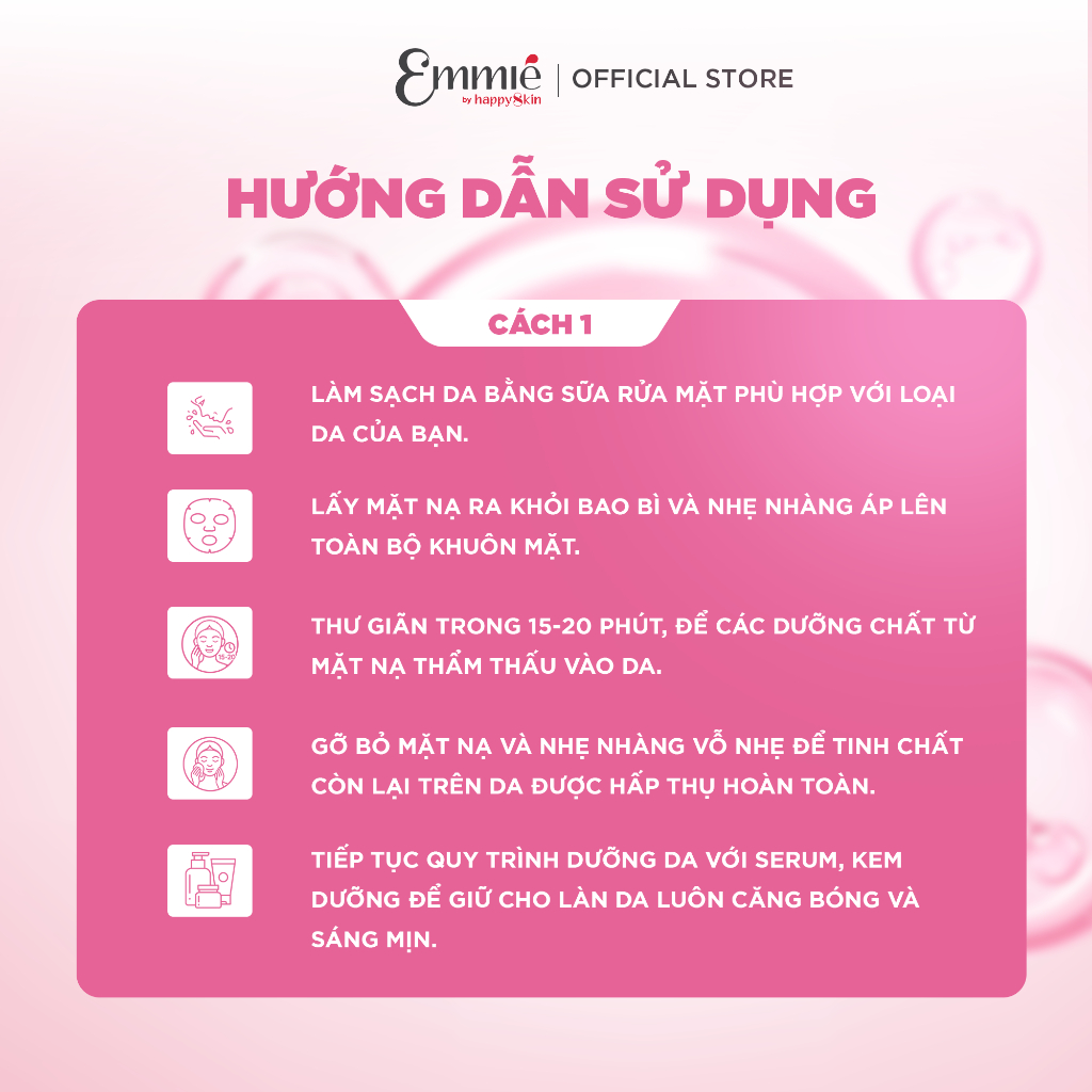 Mặt nạ Tencel Emmié