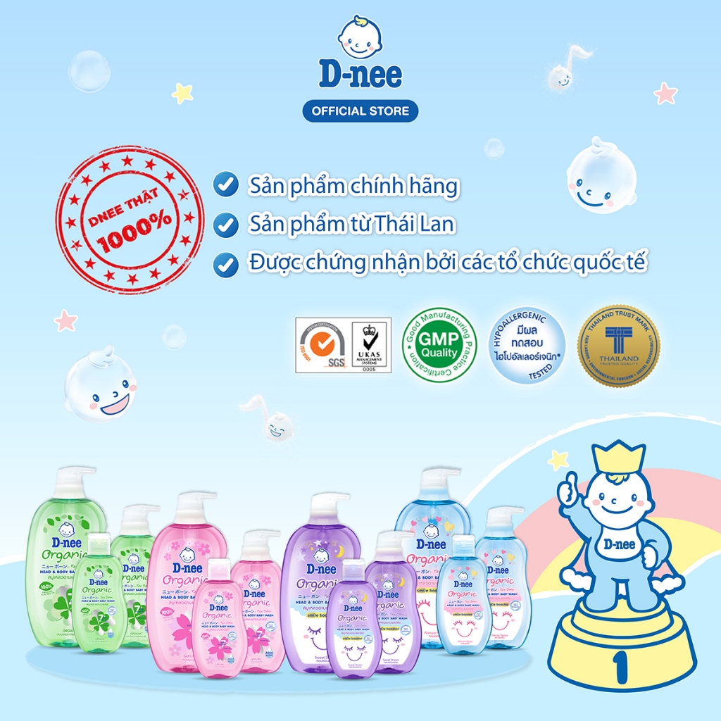 Sữa tắm gội D-nee