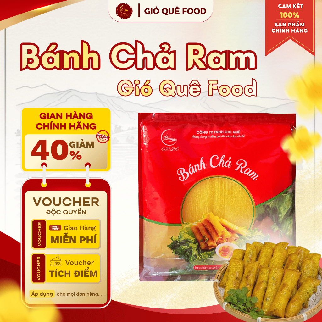 Bánh Chả Ram Gió Quê