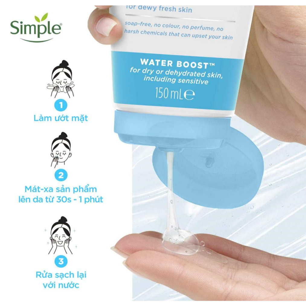 Combo Sữa Rửa Mặt Simple 150ml