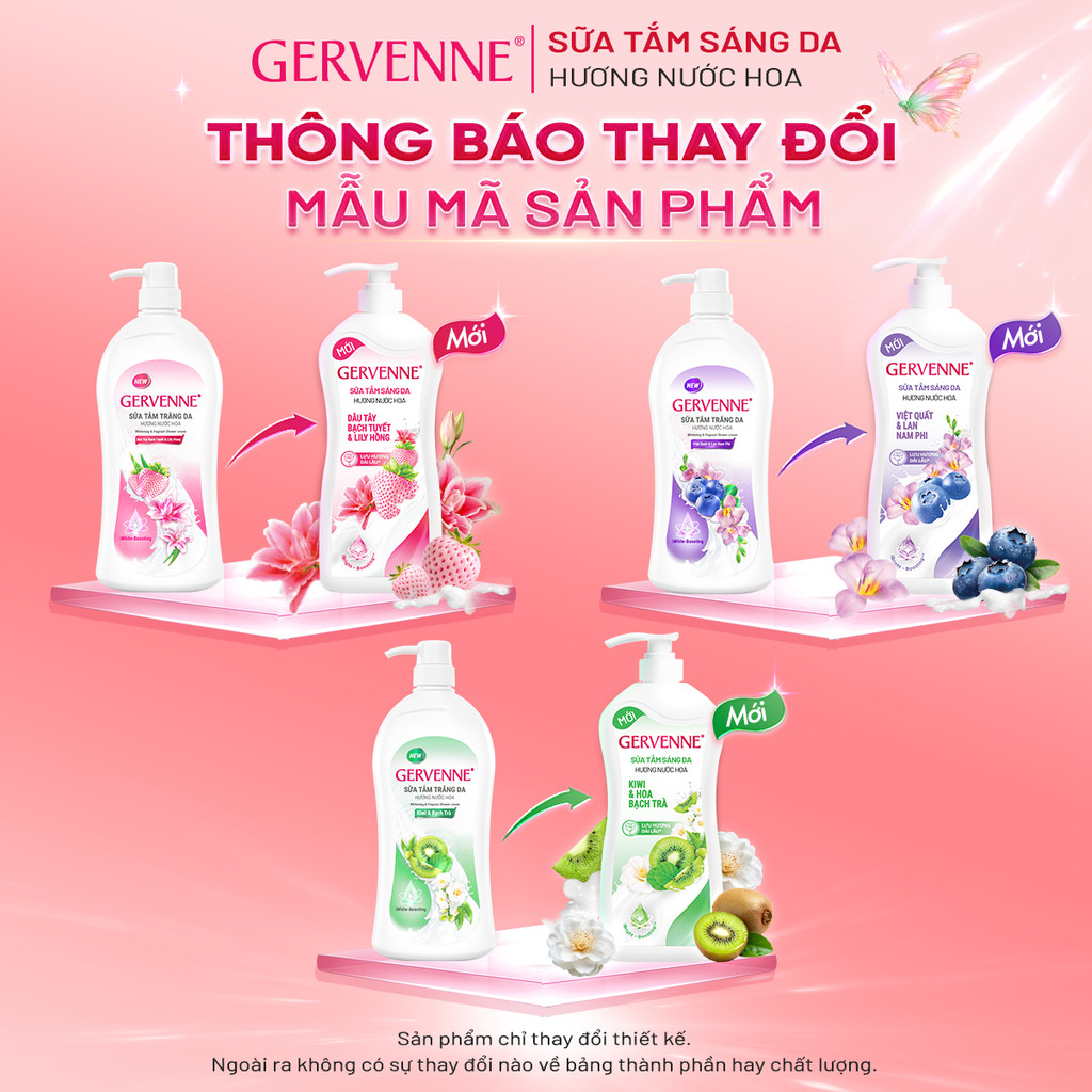 Sữa tắm Gervenne