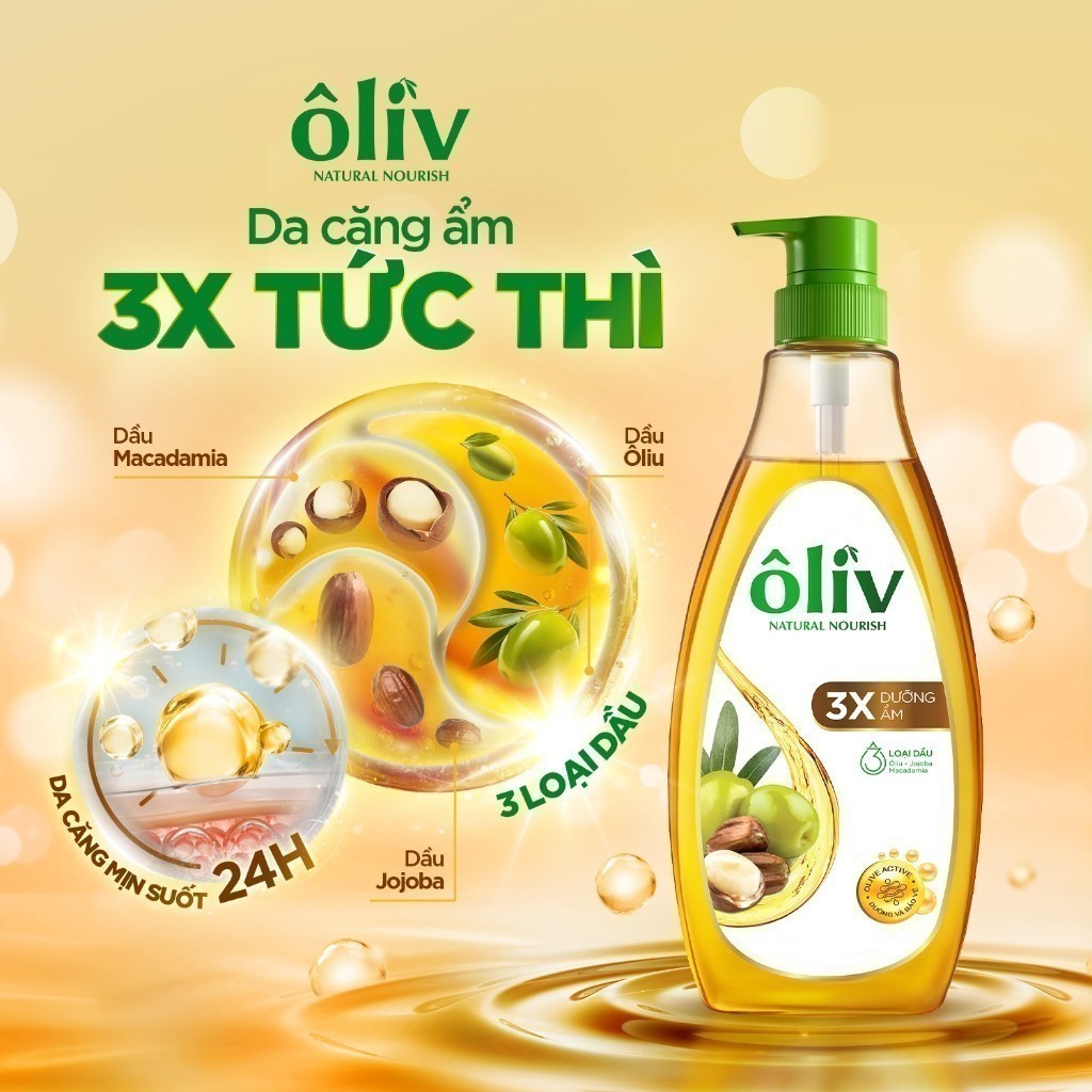 Dầu Tắm Ôliv