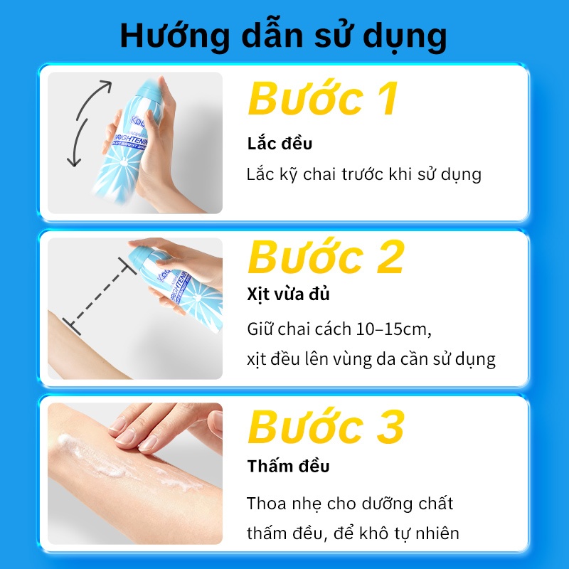 Xịt Body KOAI 200ml