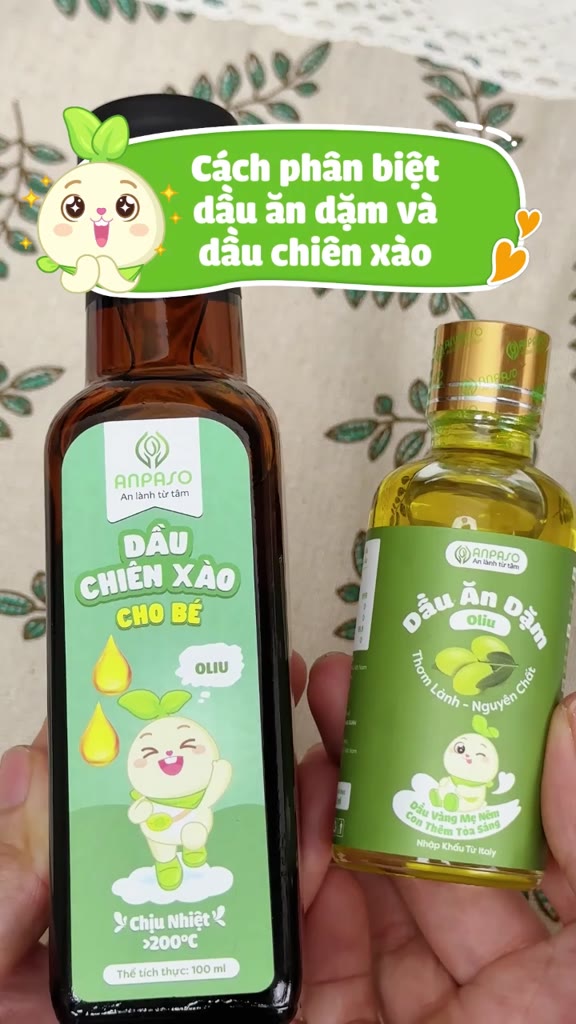 Dầu ăn dặm Anpaso