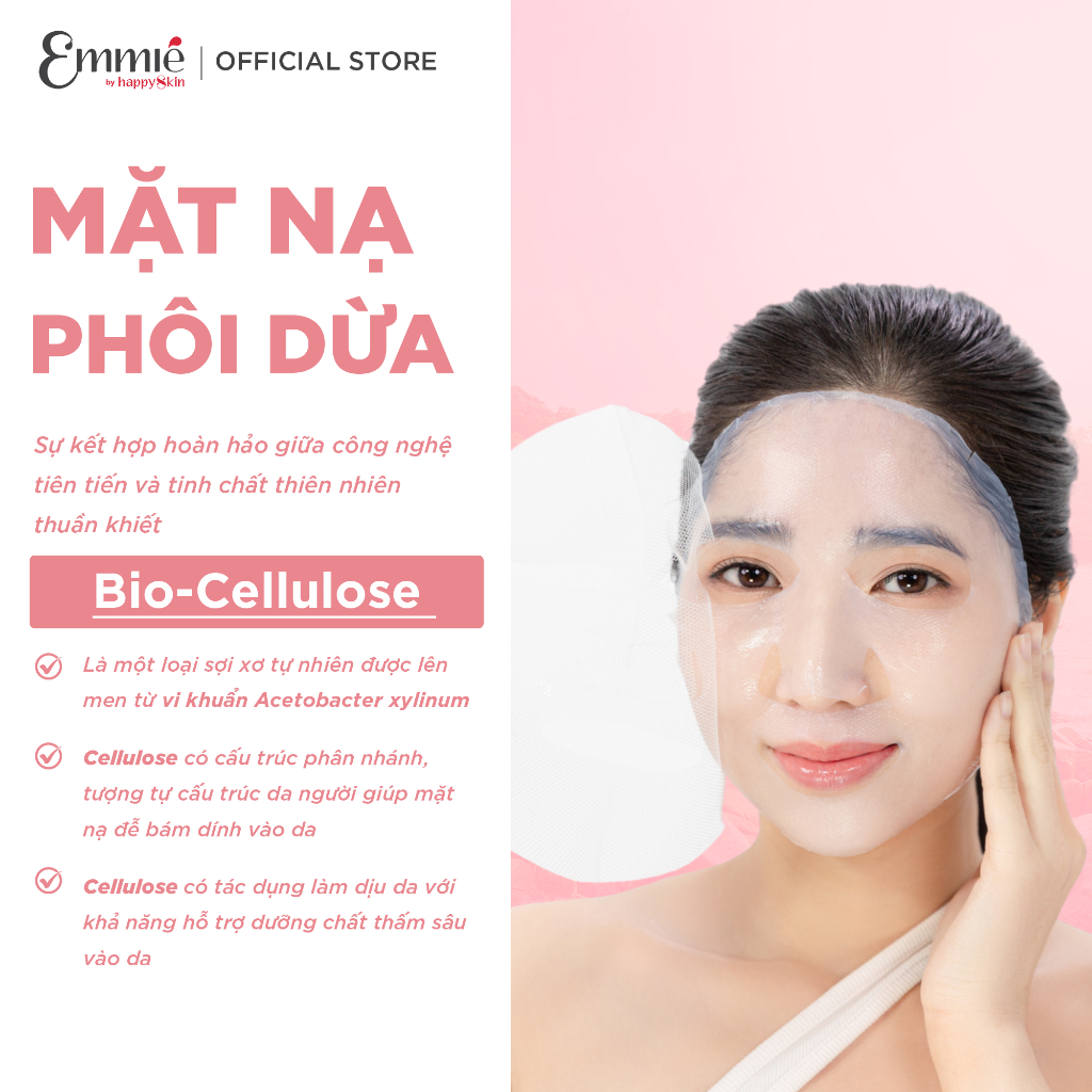 Mặt nạ phôi dừa Emmié B5 B3