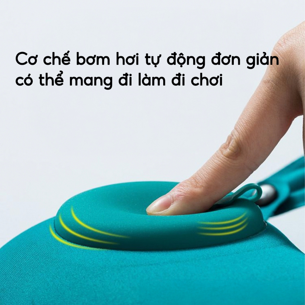 Gối Cổ Bơm Hơi