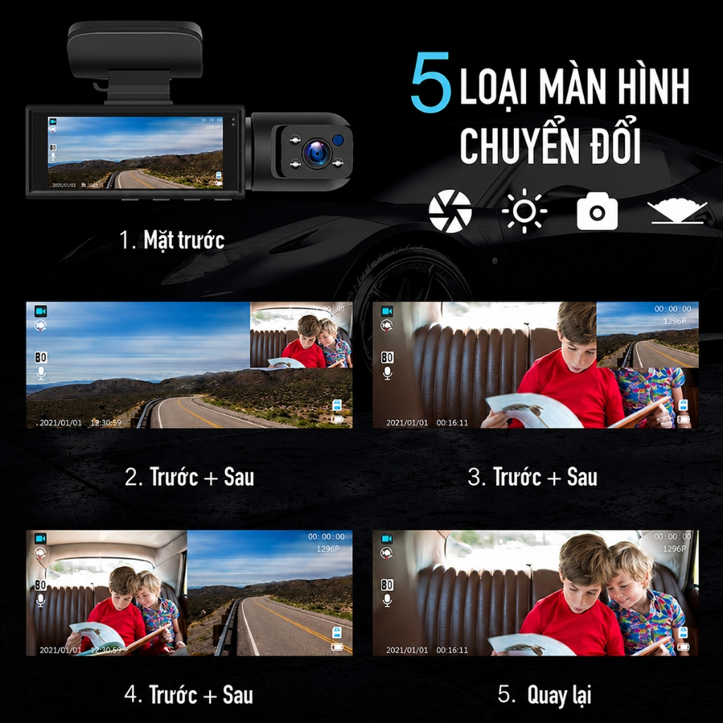 Cam Hành Trình Fuji WiFi