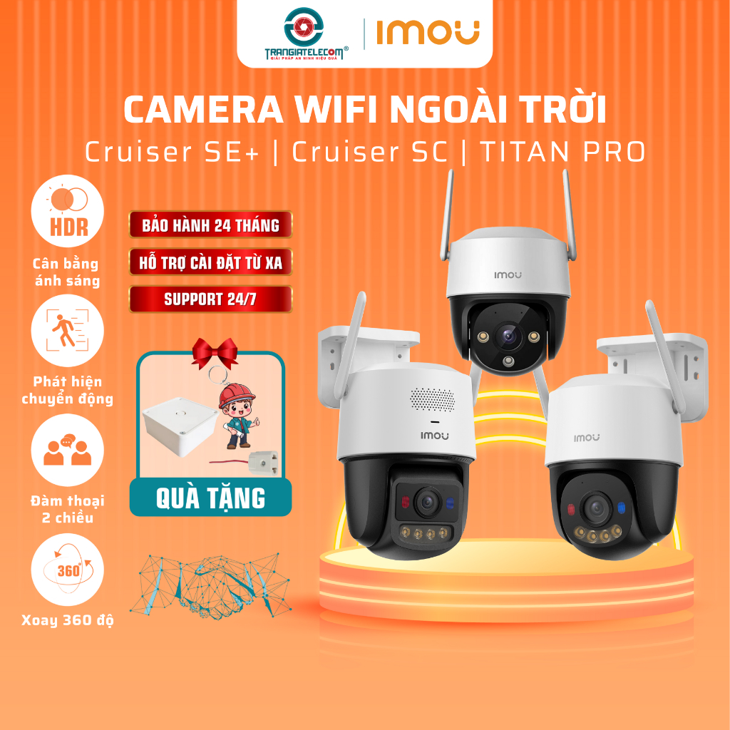 Camera Ngoài Trời IMOU Cruiser