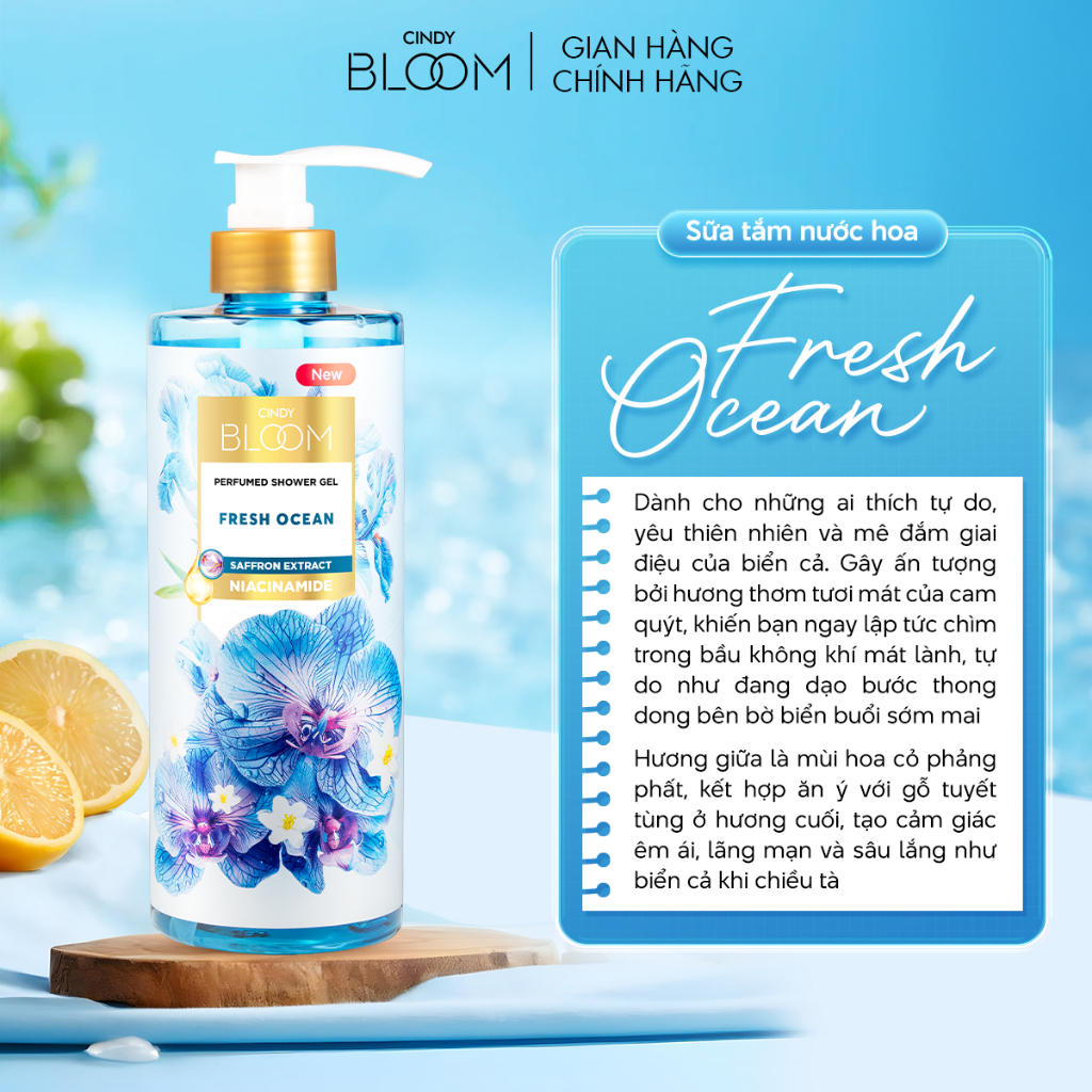 Cindy Bloom Perfumed Shower Gel